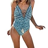 水着 レディース ワンピース ビキニ レスアップ セクシーな 水着 欧米風 女子の魅力を演出 おしゃれ 海辺 プール スクール水着 記念写真 (S, ブルー)