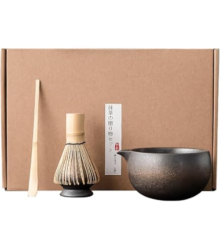 Amazon | 「Fiauvx」百本立 茶筅 茶筅立て 茶杓 茶さじ 抹茶碗 茶道具