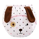 Perfk ベビー用　パンツ　ベビーおむつ　布おむつ　ベビートイレ　トレーニング　可愛い　動物柄　全5種類 - pekingese, 80（11KG）