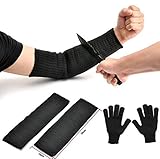 アーム保護用スリーブ1ペアカットResistant袖アーム安全袖1ペアWorker Builderグローブforハンティング、シューティング、ガーデニング作業