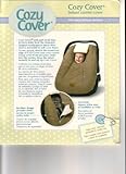 COZY COVER INFANT CARRIER COVER MICRO FIBER BROWN by EVC