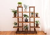 花スタンド屋内 花の棚屋内のマルチ階建てのバルコニーフラワーラックフロアタイプのリビングルーム6層木の花植物工場のポットラック