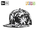 (ニューエラ)NEWERA キッズ キャップ ニューヨーク ヤンキース パームツリー ブラック KIDS 59FIFTY CAP NEW YORK YANKEES PALM TREE BLACK (B