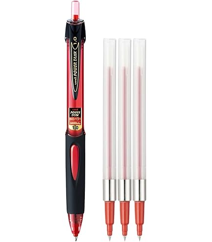 Amazon | 三菱鉛筆 油性ボールペン パワータンク SN-200PT-07 赤15