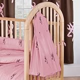 Pink Buckmark Crib Diaper Stacker by Browning [並行輸入品]