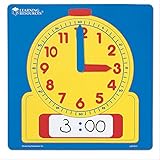 Learning Resources Write-On/Wipe Off Demo Clock [並行輸入品]