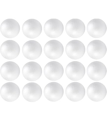 DIY Project Materials Mixed Color Foam Balls - 15,000 Piece Craft ...