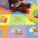 マット防音マット ルームマット組み合わせマットカラーマット 赤ちゃんマット エクササイズマット10枚交通機関