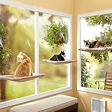 sea-junopインドアウィンドウペットKitty Seatベッド猫ウィンドウPerch with Suction Cups