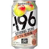 サントリー チューハイ-196 ストロングゼロ ダブル完熟梅 [ チューハイ 350ml×24本] イチキューロク