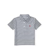 ポロ ラルフローレン ストライプ・ジャージー・半袖ポロシャツ[ネイビーマルチ](男の子12～24か月用)12Mサイズ [並行輸入品]