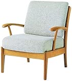 飛騨産業 CRECENT クレセント SG102A ソファ 1P 張布/モールGR(Bランク)塗色/OF色(オイル仕上げ) -