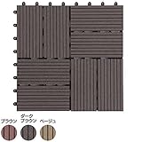 ジョイントタイル 十文字溝付 4割 ベージュ