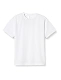 [グリマー] 半袖 キッズ 4.4oz ドライTシャツ (クルーネック) 00300-ACT_K ホワイト 110cm (日本サイズ110相当)