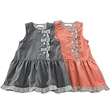 Biquette Club (ビケットクラブ ) ワンピース (80～130cm) キムラタンの子供服 (10358-173) グレー 90