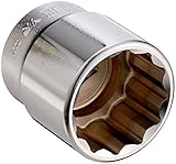 エビ ソケット 12角 22.0mm 差込角9.5mm LM322