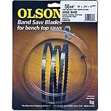 Olson Saw 55756 1/4x56-1/8 14tpi Wood Band Saw Blade For Bench Top Saws [並行輸入品]
