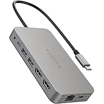 Apple - USB-C マルチ MXハブ 10-in-1 4K HDMI, USB-C PD HyperDrive デュアル4K HDMI 10in1 USB-Cハブ for M1/M2/M3