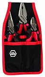 Wiha 30993 Ergo Soft Grip Industrial Set In Pouch, 3 Piece Set [並行輸入品]
