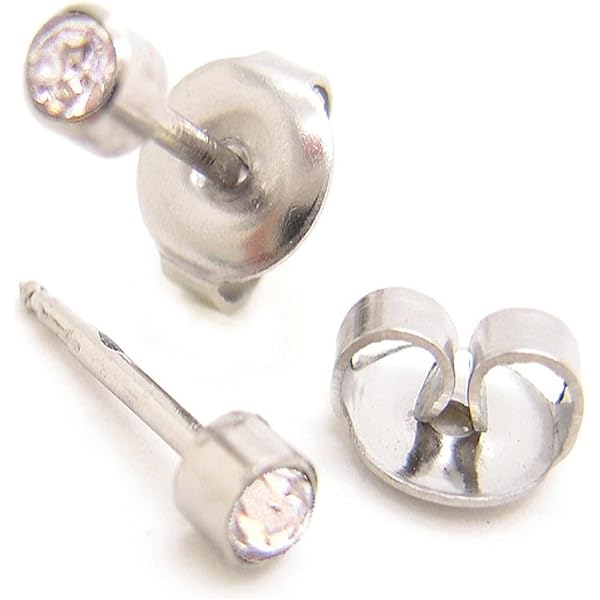 DIESER両耳ピアス　消毒済み Body-Style ボディピアス 片耳用ピアッサー2個×消毒液セット 3点