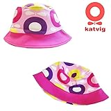 (キャトヴィ)katvig　リンゴ柄サンハット Big Apples Sunhat/54(約54-56cm)
