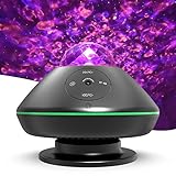 【4段階輝度調節＆10種類色モード】スタープロジェクター 星空ライト ベッドサイドランプ  波紋＋ビーム 投影ランプ リモコン式 Bluet