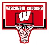 Wisconsin BadgersバスケットボールフープSign NCAA 9.5 " X 9 "