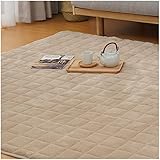 Lemon Bear グラフェン×エアロゲル あったか ラグ カーペット 正方形 185×185cm 持続温感ヘリンボーン柄 洗える 抗菌防臭