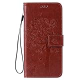 iPhone 6s / iPhone 6 ケース 手帳型ケース, UNEXTATI 高級 PUレザー 保護ケース 財布型 カバー 液晶保護 カード収納 スタンド機能 マグネット開閉式 ストラップ付き 