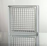 ガラスブロック ◆◆◆デザイン豊富◆◆◆（クリアシリーズ） 190mm角×95mm厚　 (6個セット（1ケース）, Paralel)