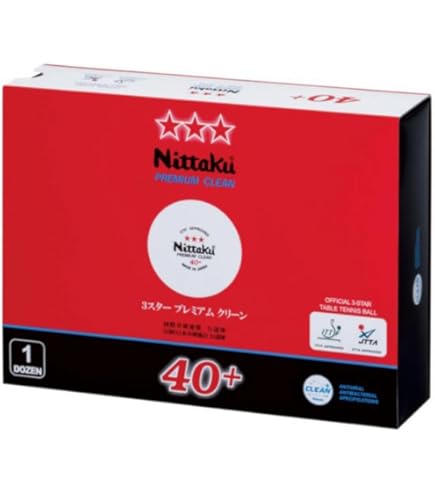 Amazon | ニッタク(Nittaku) 卓球 ボール Jトップ クリーン トレ球 5 