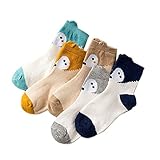 B Blesiya 子供用　ソックス　靴下　かわいい　狐の形　柔らかい　コットン　伸縮性　快適で　全3サイズ - 狐, L　3-5歳