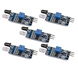 C.J. SHOP? 5PCS IR Infrared Obstacle Avoidance Sensor Module for Arduino Smart Car Robot 3-wire [並行輸