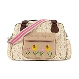 Pink Lining Blooming Gorgeous Sam the Dalmatian Cream Diaper Bag