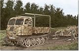プラッツ ドラゴン 1/35 WW2 ドイツ RSO/01 タイプ470 汎用トラクター マジックトラック/雪上/泥濘地用トラックパッド/ゴリアテ/工兵フィギュア2体付属 豪華セット プラモデル DR6691SP (戦闘車両)