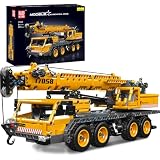 Mould King 17058 テクニック トラッククレーン ブロックキット、MOC 重機クレーン（997ピース以上）テクノロジー建設機械 吊り上げクレーン 積み木キット 展示モデルキット、大人向けギフトに最適
