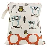 Logan + Lenora Classic Wet Bag - Medium Cloth Diaper Wet Bag - Beach, Pool, Gym Bag for Swimsuits or