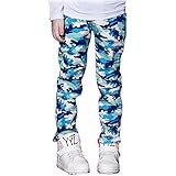 Domybest　子供服 長ズボン　ロングパンツ　キッズ ボーイズ　迷彩柄　春夏秋冬兼用　カジュアル (110（4-5歳）)