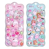 2個 、おしりぷにぷにシール、ぷくロッ プ -シ-ー-ル サンリ オ、シ ー ル 3d 立体 ぷくぷく おしりシ ール、可愛い 立体 ごほうびシ ー ル、ご褒美シー ル デコレーション、女の子向け プランナー・ノート・スマホ・ウォーターボトル装飾用 3D浮き立つ漫画風レリーフステッカー