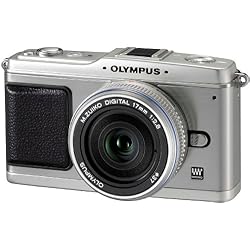OLYMPUS PEN マイクロ一眼 E-P1 パンケーキキット シルバー E-P1 PKIT-SLV