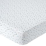 Babies R Us Knit Crib Sheet - Blue Star by Babies R Us