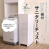 ゴミ箱付サニタリーチェスト　30cm幅　SPD-30