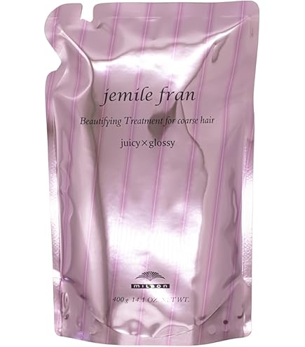 Amazon.co.jp: Milbon Gemir Fran Treatment, Silky x Shiny, 6.3 oz