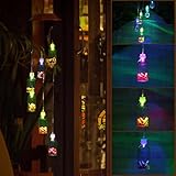M&T TECH 風鈴ライト イルミネーションライト ガーデンライト ソーラーパネル搭載 LEDライト 庭園灯 家/玄関前/喫茶店/パーティー/夜の庭園を飾り 防水 色が自動変更 夜間自動点灯 (願望