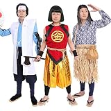 [3人セット] 三太郎セット 金太郎 桃太郎 浦島太郎 コスプレ ユニセックス