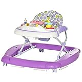 Dream On Me 2 in 1 Crossover Musical Walker and Rocker Purple [並行輸入品]
