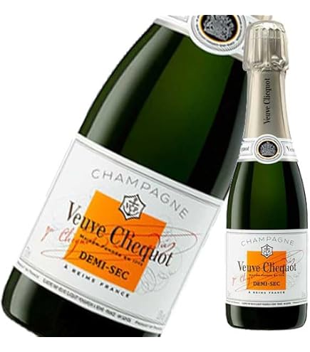 Amazon.co.jp: ヴーヴ・クリコ ホワイトラベル ドゥミ・セック 750ml