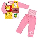 しまじろう 腹巻付き パジャマ 長袖 上下セット[341206750] 90cm ピンク