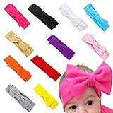 Ama ( TM ) 11pcs新生児赤ちゃん幼児用リボン付きゴムPhotographyヘッドバンドHeadwrap