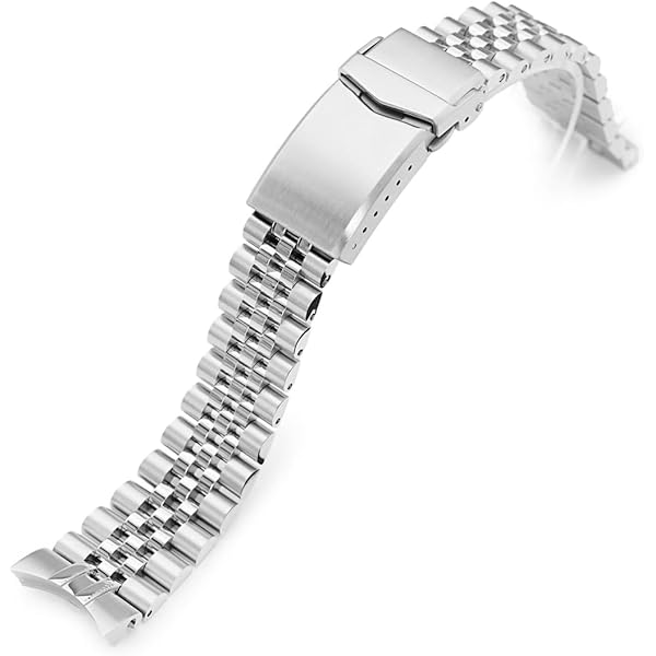 Amazon.co.jp: [MiLTAT] 20mm メタル時計バンド ステンレス